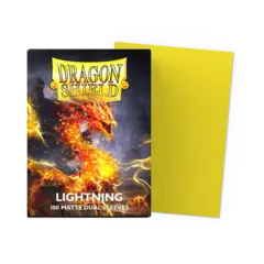 Dragon Shield - Lightning - Dual Matte Sleeves - Standard Size (100 ct.)