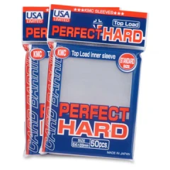 KMC Perfect Hard Sleeves  (50 ct.)