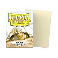 Dragon Shield - Ivory - Matte Sleeves - Standard Size (100 ct.)
