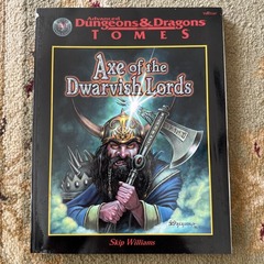 AD&D Tomes: Axe of the Dwarvish Lords