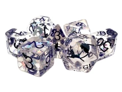 7-Die Set Infused - Happy Halloween (Lab Dice)