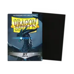 Dragon Shield - Jet - Matte Sleeves - Standard Size (100 ct.)