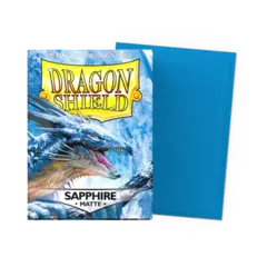 Dragon Shield - Sapphire - Matte Sleeves - Standard Size (100 ct.)