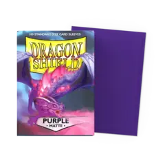 Dragon Shield - Purple - Matte Sleeves - Standard Size (100 ct.)