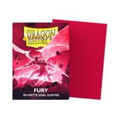 Dragon Shield - Fury - Dual Matte Sleeves - Standard Size (100 ct.)