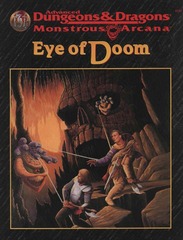 Dungeons and Dragons Monstrous Arcana Eye of Doom