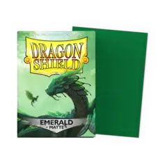 Dragon Shield - Emerald - Matte Sleeves - Standard Size (100 ct.)