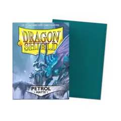 Dragon Shield - Petrol - Matte Sleeves - Standard Size (100 ct.)