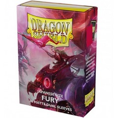 Dragon Shield Dual Matte Sleeves: Fury
