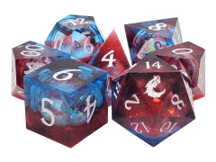 Old School Dice: Liquid Infused - Space Nebula Fury