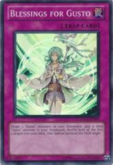 Blessings for Gusto - HA05-EN059 - Super Rare - Unlimited Edition
