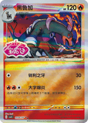Houndoom - 0506/07 - Double Rare - Stamped Pattern Holofoil