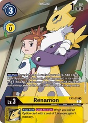Renamon - EX2-019 - R - Alternate Art