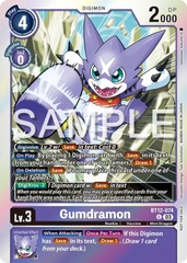 Gumdramon - BT12-074 (Official Tournament Vol.13 Winner Pack) - Foil