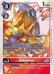Zubamon - P-097 - P (2024 Regionals Participant) - Foil