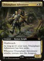 Triumphant Adventurer (Extended Art) - Foil