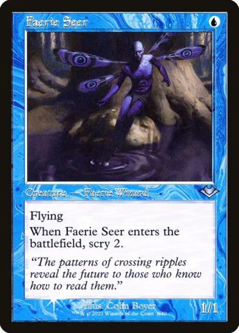 Faerie Seer (Retro Frame) - Foil