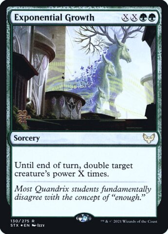 Exponential Growth - Foil