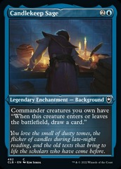Candlekeep Sage (Foil Etched) - Foil