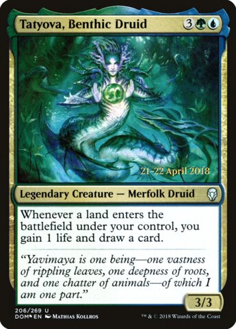 Tatyova, Benthic Druid - Foil