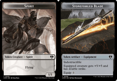 Spirit (0039) // Stoneforged Blade Double-Sided Token - Foil