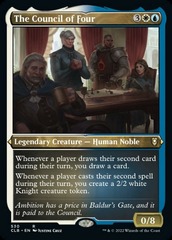 The Council of Four (Foil Etched) - Foil