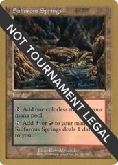 Sulfurous Springs - 2001 Antoine Ruel (7ED)
