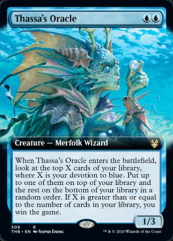 Thassas Oracle (Extended Art) - Foil