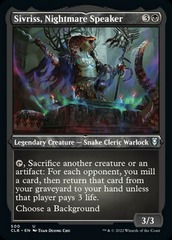 Sivriss, Nightmare Speaker (Foil Etched) - Foil