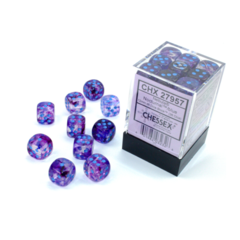 12mm d6 Nebula Luminary: Nocturnal/Blue