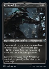 Criminal Past (Foil Etched) - Foil