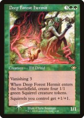 Deep Forest Hermit (Retro Frame) - Foil