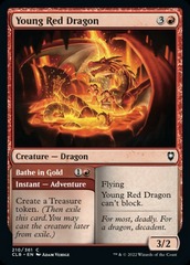 Young Red Dragon - Foil