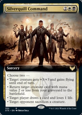 Silverquill Command (Extended Art) - Foil