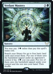 Verdant Mastery - Foil