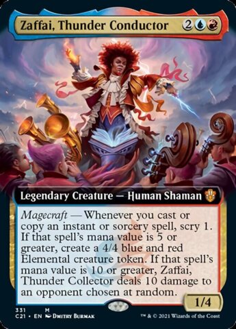 Zaffai, Thunder Conductor (Extended Art)