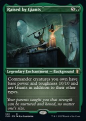 Raised by Giants (Foil Etched) - Foil