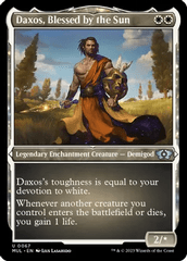 Daxos, Blessed by the Sun (Foil Etched) - Foil