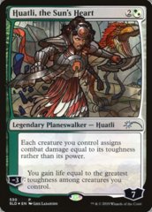 Huatli, the Sun's Heart (Stained Glass) - Foil