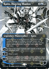 Kaito, Dancing Shadow (Borderless) (Step-and-Compleat Foil) - Foil