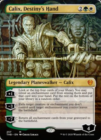 Calix, Destinys Hand (Borderless) - Foil