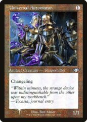 Universal Automaton (Retro Frame) (Foil Etched) - Foil