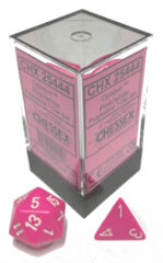 7-Die Set Opaque: Pink/White