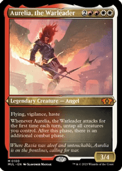 Aurelia, the Warleader (Foil Etched) - Foil