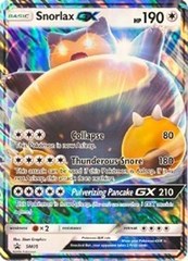 Snorlax GX - SM05  - Oversized Promo