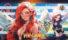 Soul Masters Vulcania Homusubi Grid Playmat with Bag