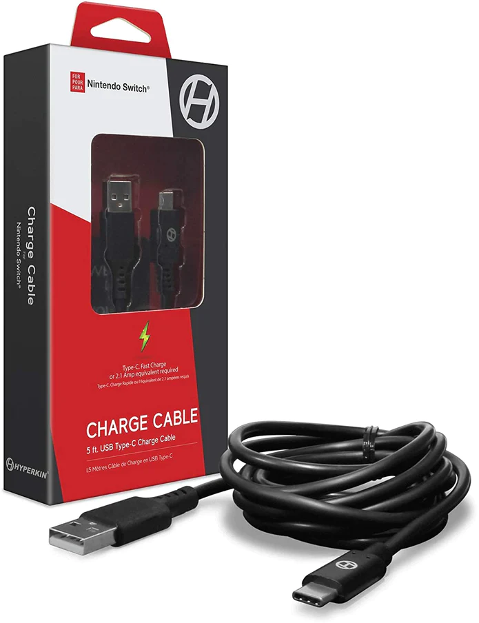 HYPERKIN CHARGE CABLE FOR NINTENDO SWITCH