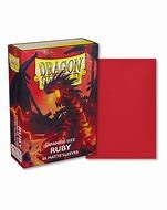 Dragon Shield Matte Ruby Japanese - 60 count