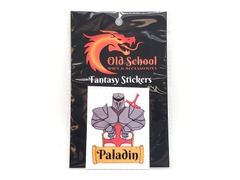 Old School Fantasy Stickers - Paladin