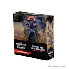 Icons of the Realms - Waterdeep - Dragon Heist - City of the Dead Statues and Monuments Premium Set